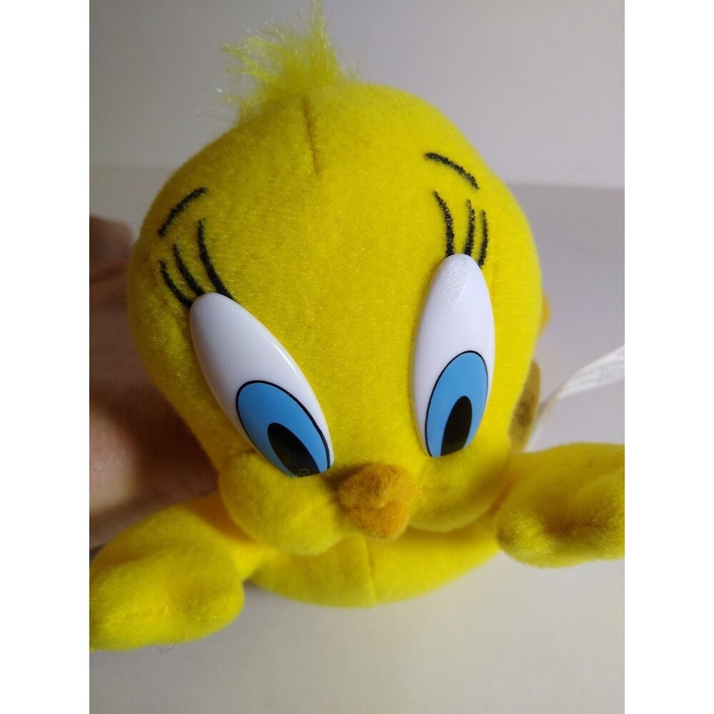 Warner Bros. Tweety Bird Plush 1997 Play-By-Play Small Stuffed Animal
